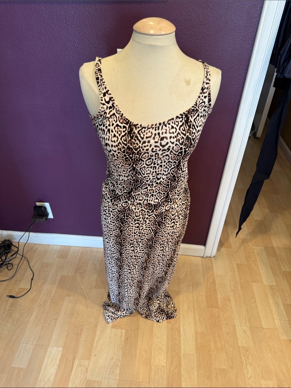 Tart animal print maxi dress